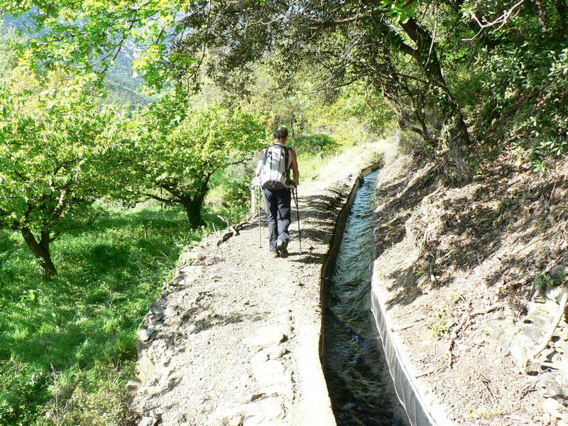 Le canal d'irrigation